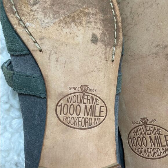 Wolverine 1000 Mile Lois Slip On Suede Flats - Picture 4 of 9